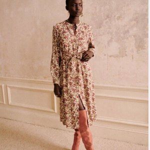 Sezane Alix Midi dress NWT